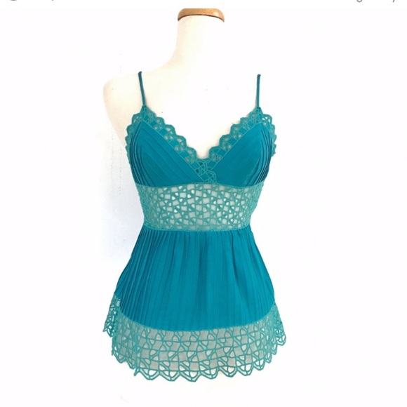 Catherine Malandrino Tops - Catherine Malandrino Embroidered Cami